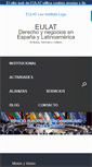 Mobile Screenshot of eulat-lawinstitute.com